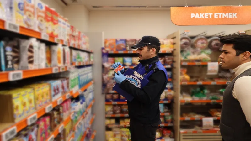 Kayseri Talas'tan esnafa sıkı denetim