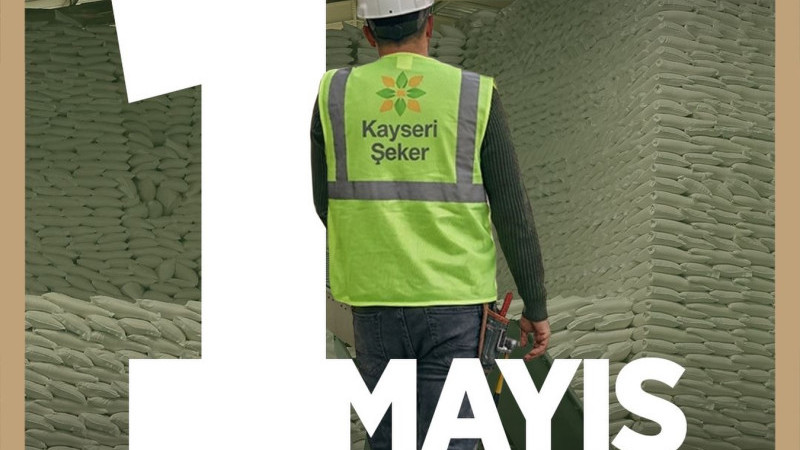 Kayseri Şeker çalışanları olmak üzere tüm emekçilerin “1 Mayıs Emek ve Dayanışma Günü”nü kutlarız.