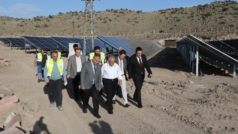 BAŞKAN BÜYÜKKILIÇ, KASKİ’NİN KARPUZSEKİSİ GES PROJESİ’NDE İNCELEMEDE BULUNDU