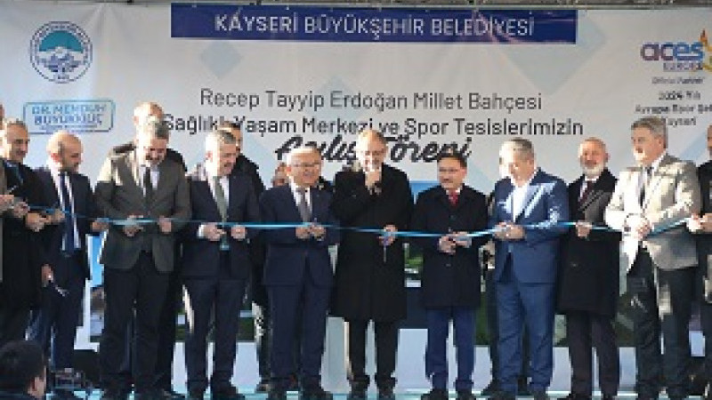 BÜYÜKŞEHİR’İN SAĞLIKLI YAŞAM MERKEZİ VE SPOR TESİSLERİ AÇILDI