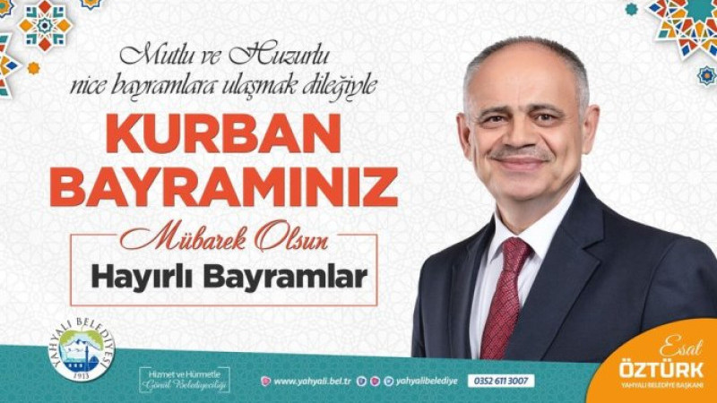 BAŞKAN ÖZTÜRK’TEN KURBAN BAYRAMI KUTLAMA MESAJI