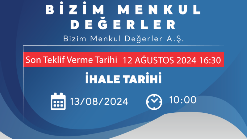 BİZİM MENKUL DEĞERLER SATIŞA ÇIKTI!