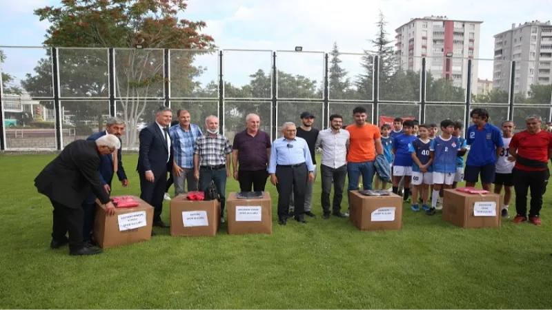 Kayseri'de amatör spora 'büyük' destek