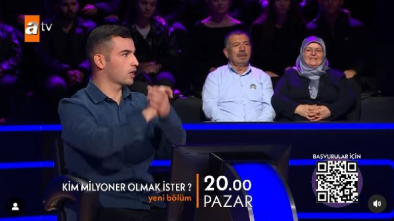 Kayseri'nin Gururu Hüseyin Görücü, 'Kim Milyoner Olmak İster?' Yarışmasında 300.000 TL Kazandı!