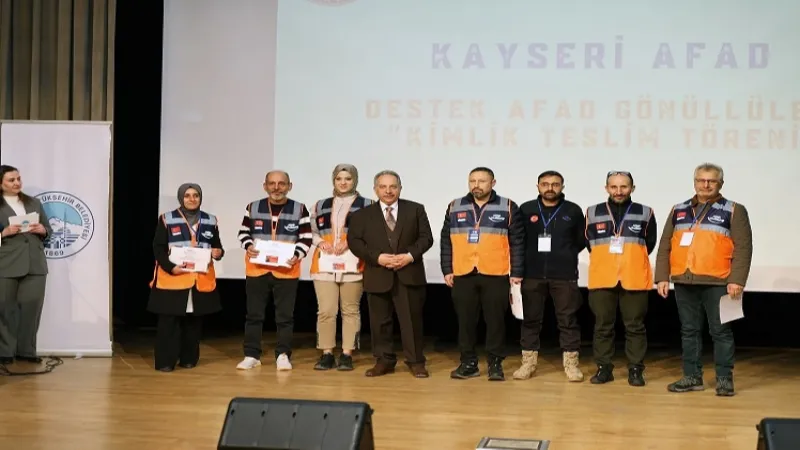 Kayseri Talas afetlere hazırlıklı