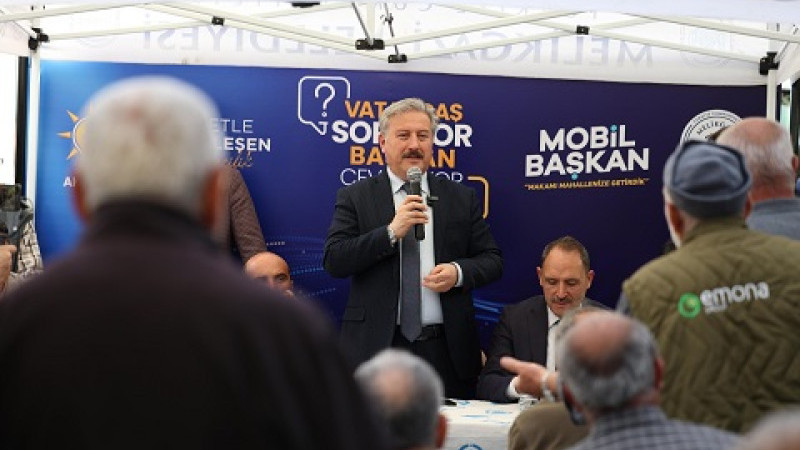 VATANDAŞ SORDU, BAŞKAN PALANCIOĞLU CEVAPLADI