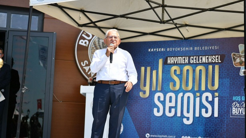 BAŞKAN BÜYÜKKILIÇ, KAYMEK YIL SONU SERGİSİ’Nİ AÇTI