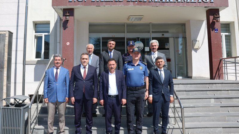 VALİ GÖKMEN ÇİCEK KURUMLARI HEM ZİYERET HEM İNCELEMELERDE BULUNUYOR