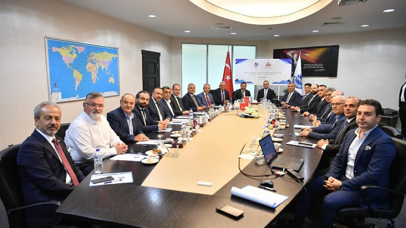 BAŞKAN BÜYÜKKILIÇ, İŞ DÜNYASIYLA BİR ARAYA GELDİ