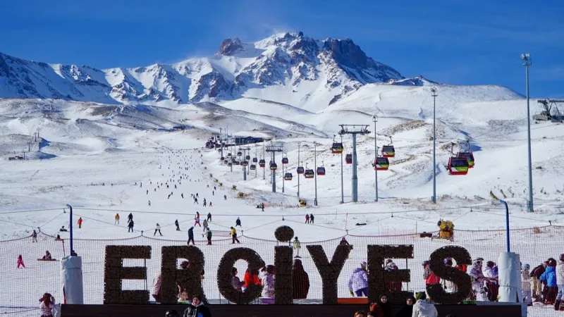 Kayseri Erciyes'e dünyaca ünlü gurur