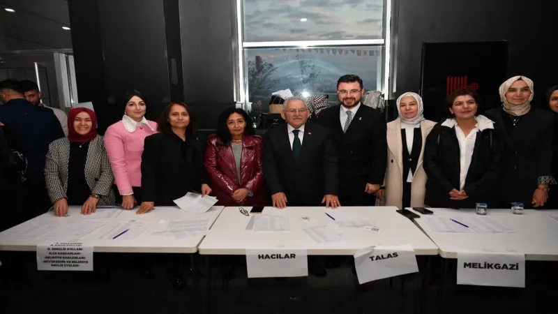 Kayseri Büyükşehir'den 'hizmet dolu' sunum