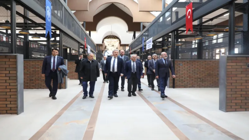 Çarşı Melikgazi'ye başkanlardan ziyaret