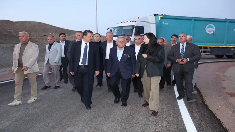 Kayseri Büyükşehir'den çevre ekonomisine büyük katkı