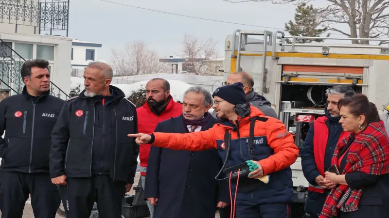 Kayseri Talas'tan afetler için özel hazırlık