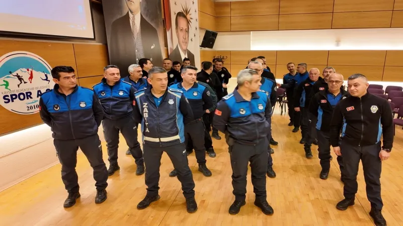 Kayseri zabıtasına toplumsal olay eğitimi