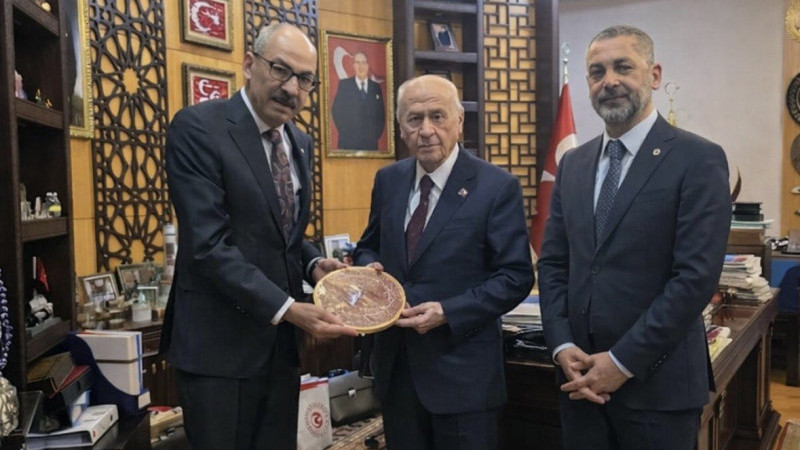 KTO Başkanı Gülsoy'dan MHP Genel Başkanı Bahçeli'ye ziyaret