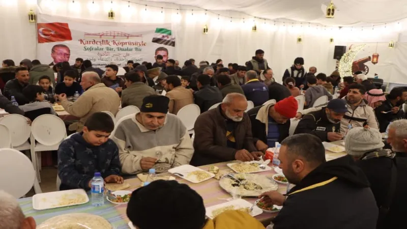 Kayseri'den Tartar'a kardeşlik sofrası