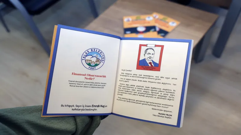 Kayseri Talas'tan eğitime öncü katkı