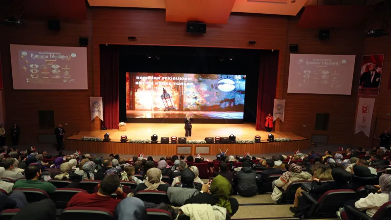 Ramazan etkinliklerine Kayseri Talas damgası