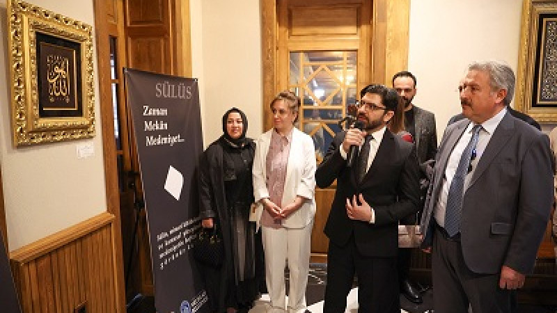 SANATIN MERKEZİ “SANAT MELİKGAZİ” HAT SERGİSİNE EV SAHİPLİĞİ YAPIYOR