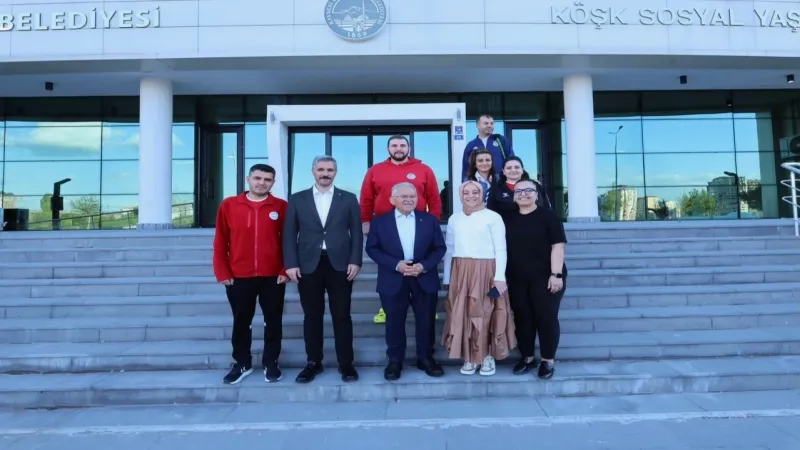 Köşk Sosyal Yaşam Merkezi Başkan Büyükkılıç'ı ağırladı