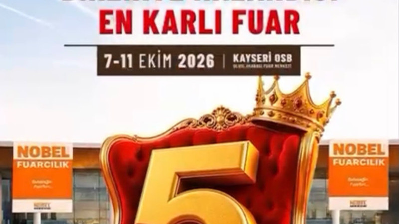 ANAMOB 2026 için geri sayım: Kayseri’de mobilya sektörü buluşacak