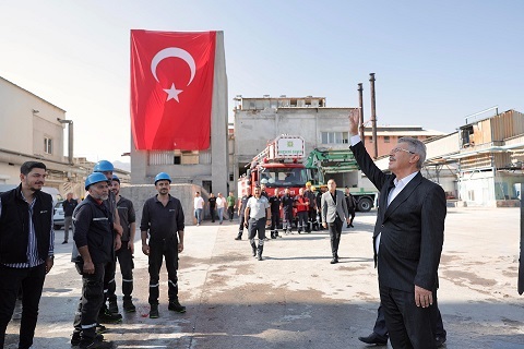 KAYSERİ ŞEKER’DE 72. KAMPANYA DÖNEMİNİN İLK ATEŞİ YAKILDI