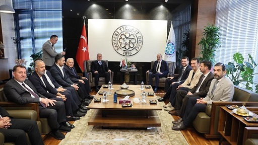 Hulusi Akar, Büyükkılıç ve Okandan’dan KTO’ya “Hayırlı Olsun” ziyareti