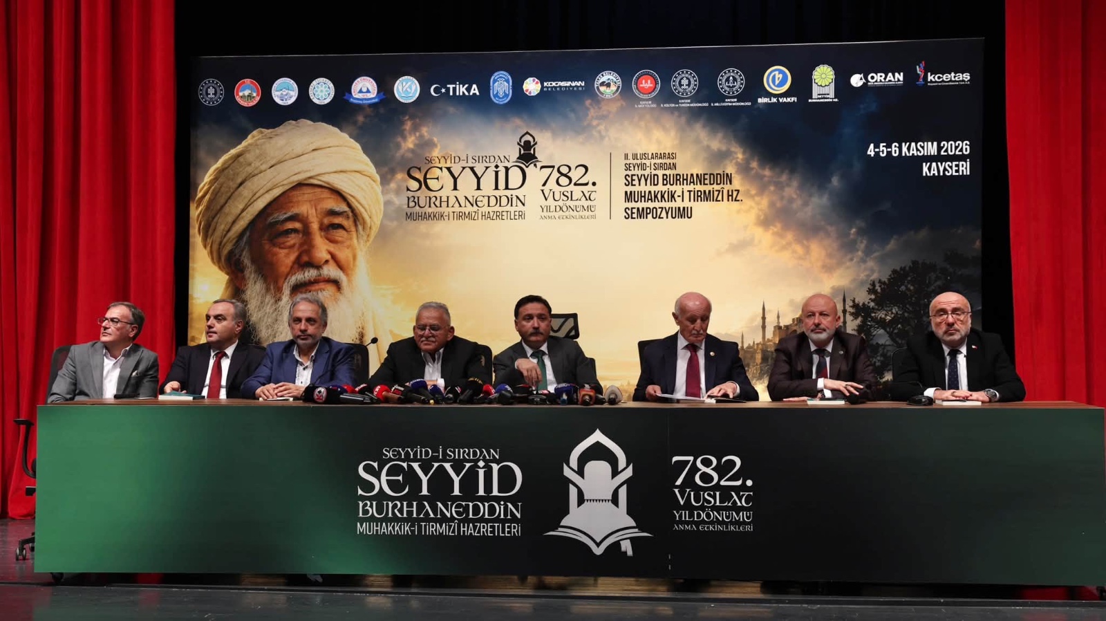 Vali Gökmen Çiçek: Seyyid Burhaneddin Hazretlerinin Kayseri’yle birlikte tüm dünyada tanınmasını istiyoruz