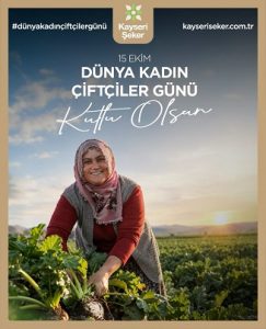 Kayseri Şeker olarak, ekimden hasada üretimin her aşamasında alın teri döken kadın çiftçilerimizle birlikte üretmekten gurur duyuyoruz.