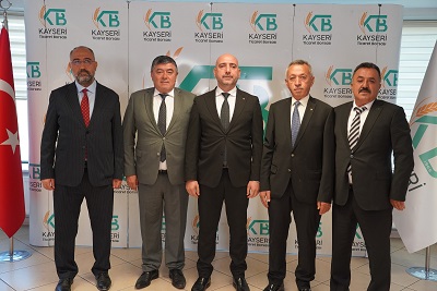 KAYSERİ TİCARET BORSASI’NDA GÖREV DAĞILIMLARI BELLİ OLDU